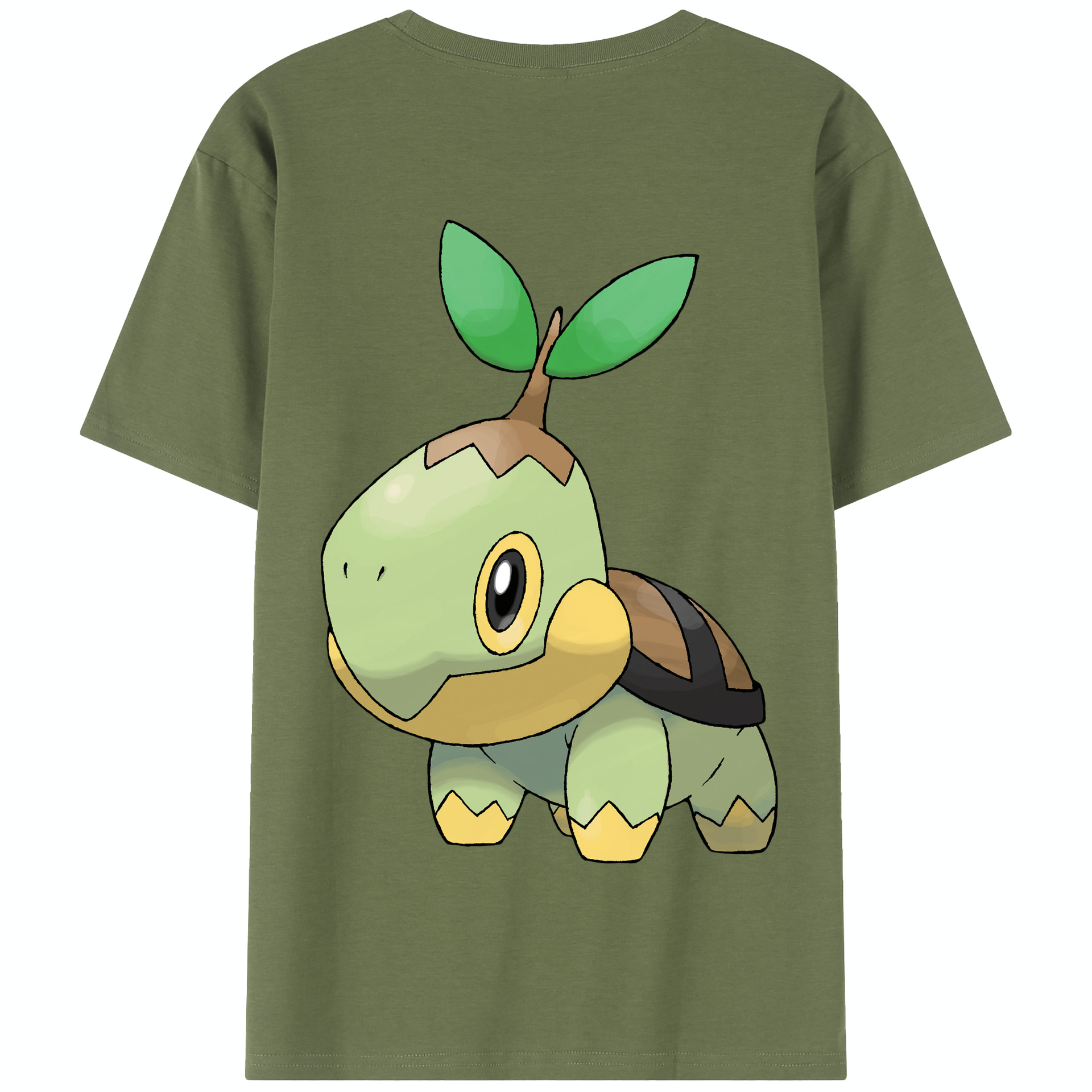 （画像用） ポケットモンスター Pokémon 綿100％半袖Tシャツ（背面プリント）
